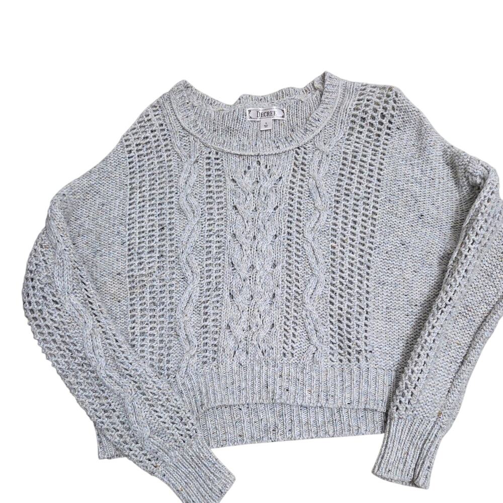 Decree Woman's Crewneck Sweater size L